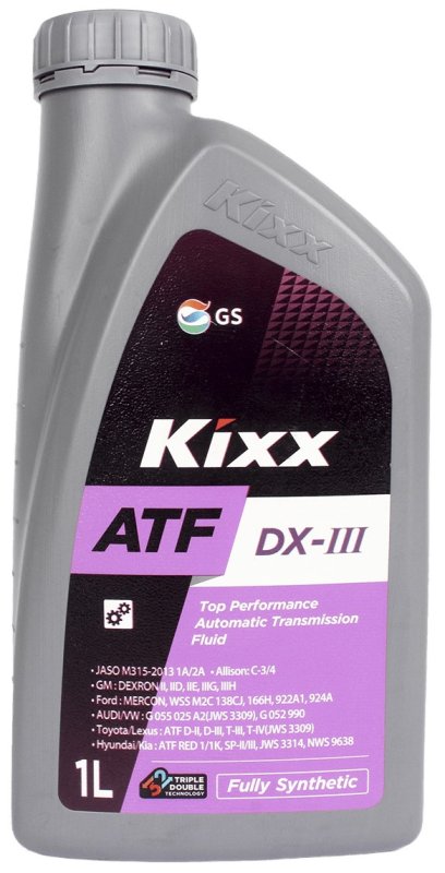 Масло трансмиссионное Kixx ATF Dexron III 1л