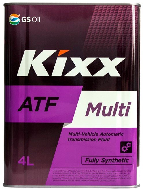 Масло трансмиссионное Kixx ATF Multi 4л