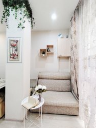 Студия для 3х человек с кухонной зоной, рядом с Олимпийским парком