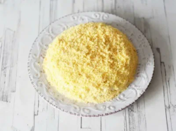 Салат Хризантема (крабовый)