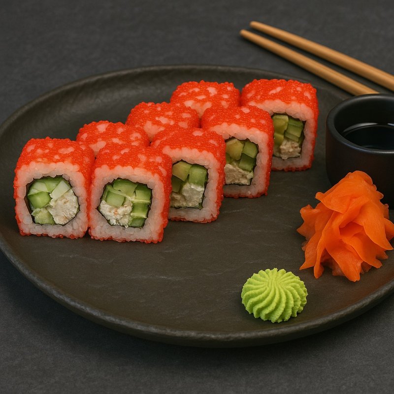 Калифорния с снежным крабом