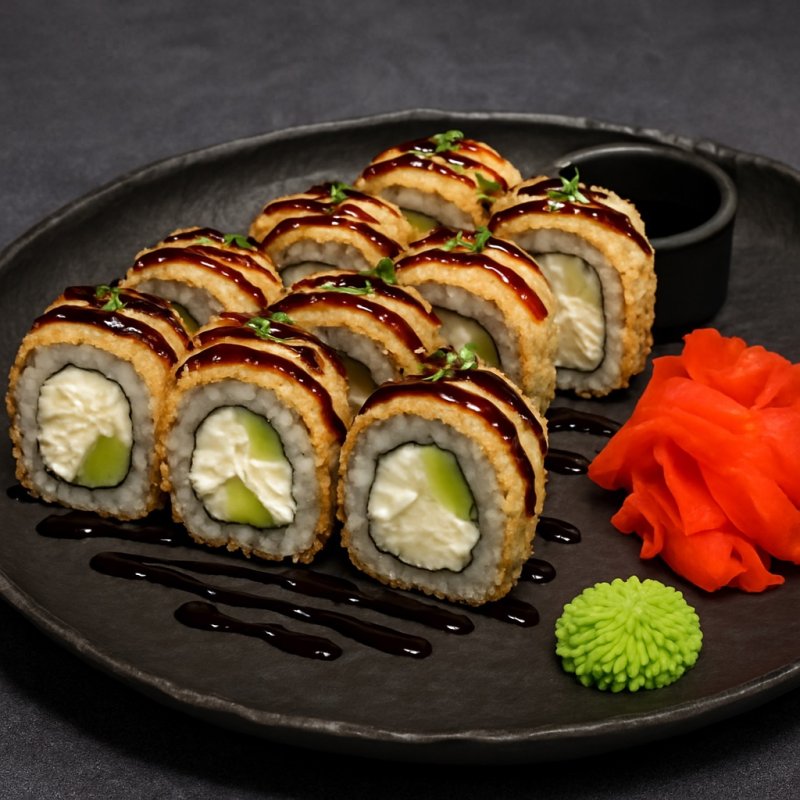 Темпура с снежным крабом