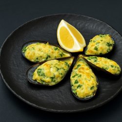 Мидии запечённые