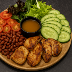 Боул с куриной грудкой