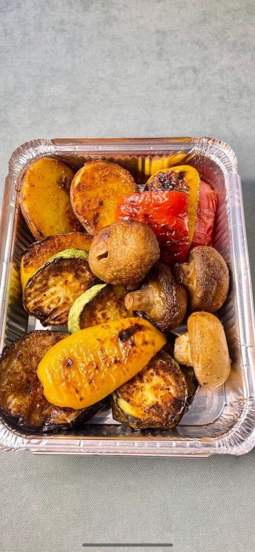 Овощи на мангале