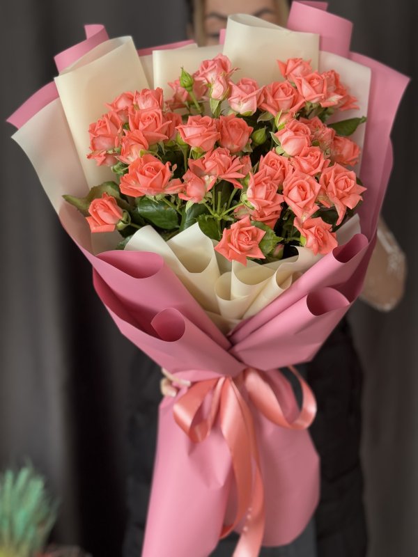 Кустовая Роза «барбадос»