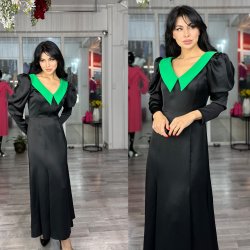 Платье А силуэтное