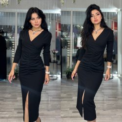 Платье с драпировкой