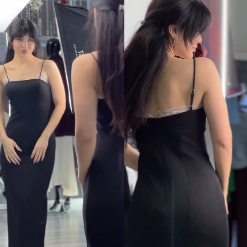 Платье футляр с кружевом