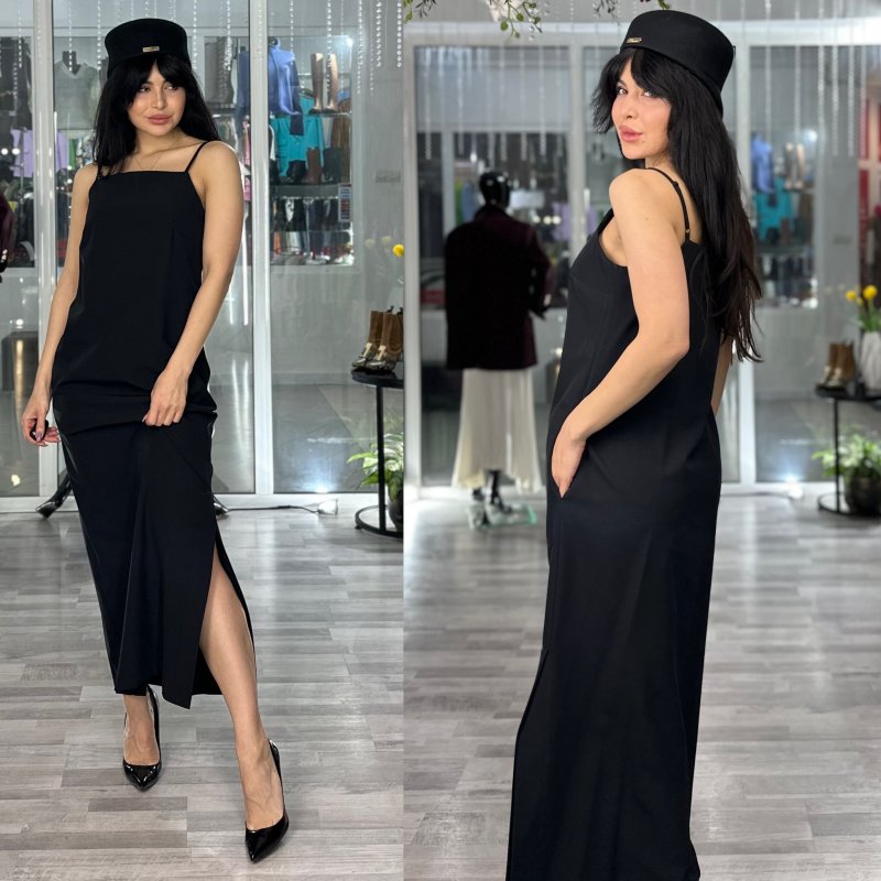 Платье длины макси