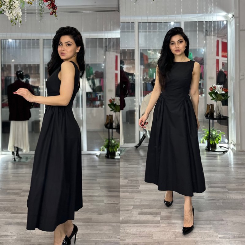 Платье из хлопка