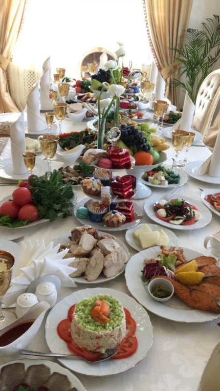 Банкетное меню на 1 человека (2800р.)