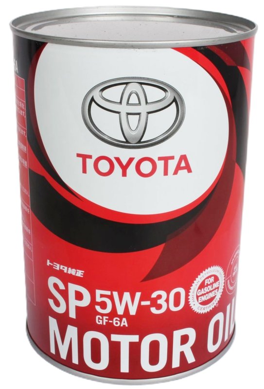 Масло моторное 5W30 TOYOTA SP/GF-6A Syn 1л