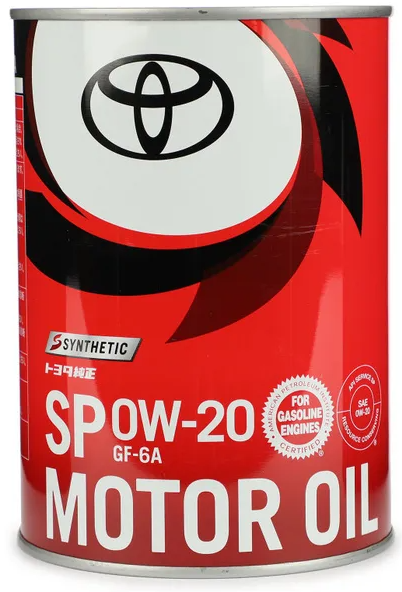 Масло моторное 0W20 TOYOTA SP/GF-6A Syn 1л