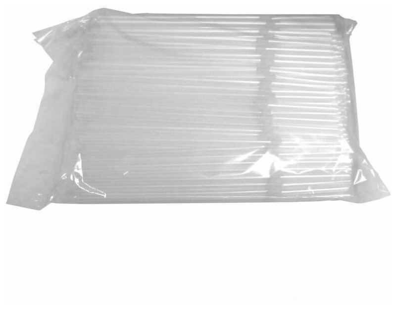 Трубочки 7х210мм прямые ПРОЗРАЧНЫЕ Complement в инд.ПП упаковке 500шт/уп 30/15000