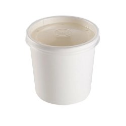 Упаковка OSQ ROUND BOWL 400мл БЕЛАЯ 1/600