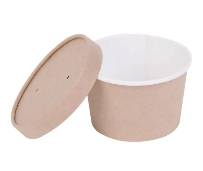 Упаковка OSQ ROUND BOWL 500мл КРАФТ 30шт/уп 20/600