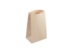 Пакет бумажный 180х120х290мм КРАФТ 60г 50шт 18/900