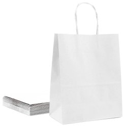 Пакет с кручеными ручками 260х150х350мм БЕЛЫЙ 1/250