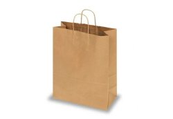 Пакет с кручеными ручками 350х150х450мм КРАФТ 1/250 009-100042-001