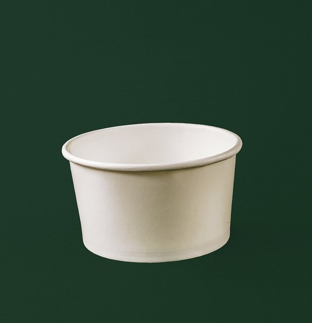 Креманка бумажная ВИРИДО БЕЛАЯ 250мл 50шт/уп 16/800