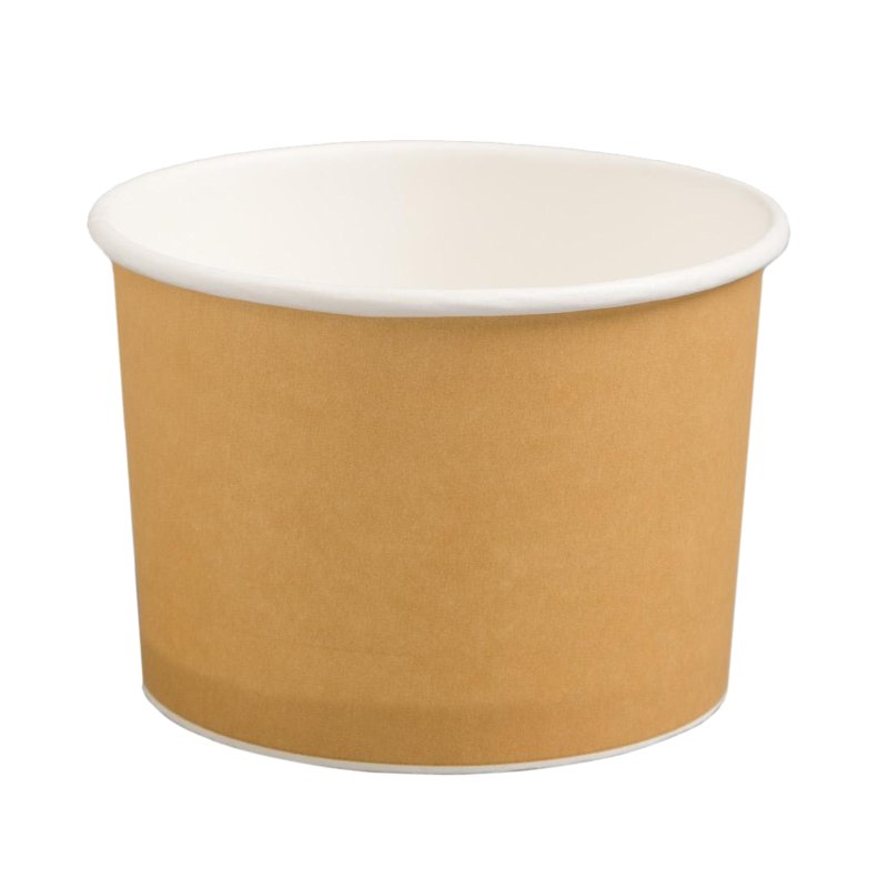 Креманка бумажная ВИРИДО КРАФТ 250мл 50шт/уп 16/800