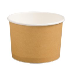 Креманка бумажная ВИРИДО КРАФТ 250мл 50шт/уп 16/800