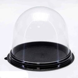 Креманка ПЭТ ПРОТЕК ПР-Т-85 дно черное 90мм 1/780