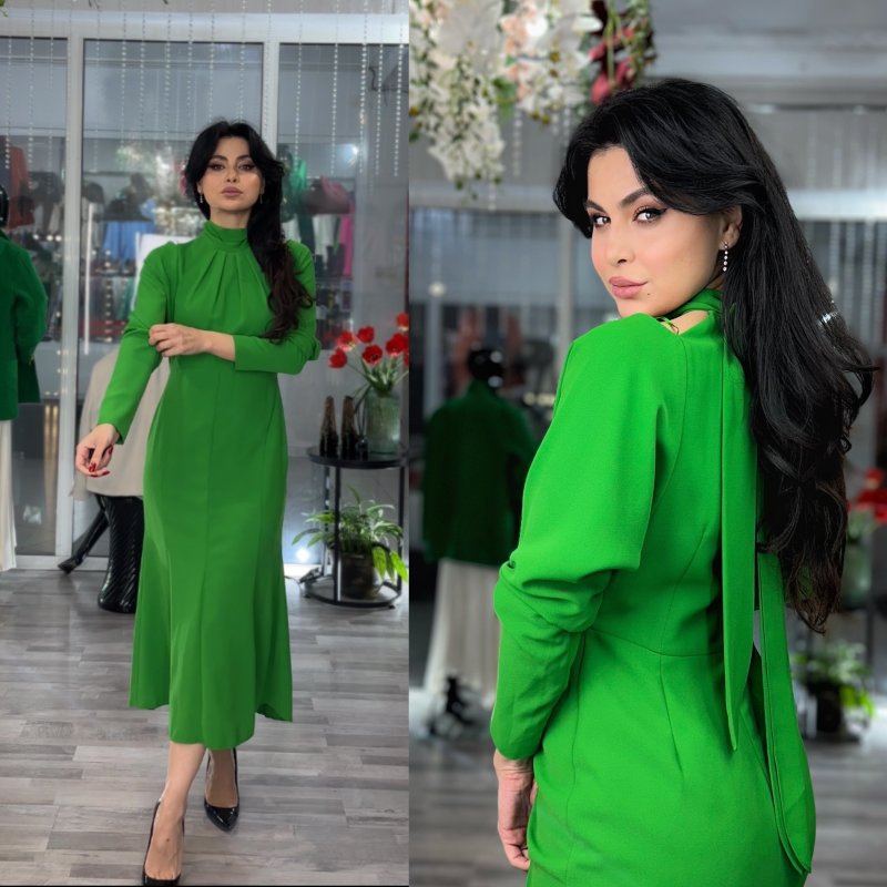 Платье футляр длины миди