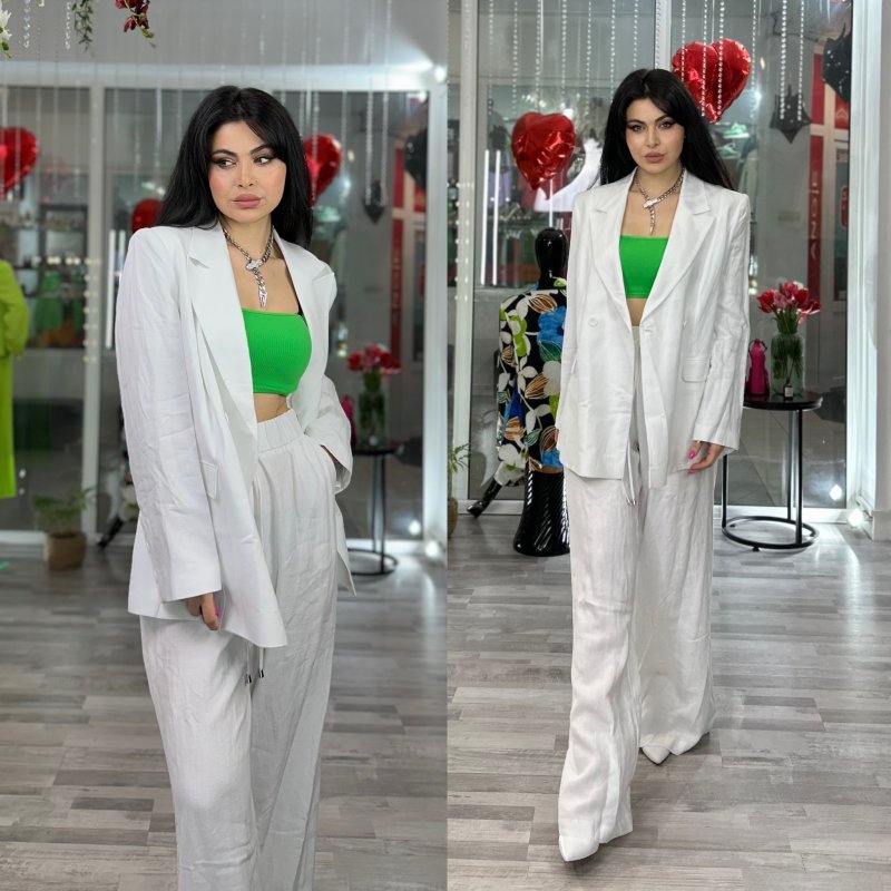 Костюм изо льна