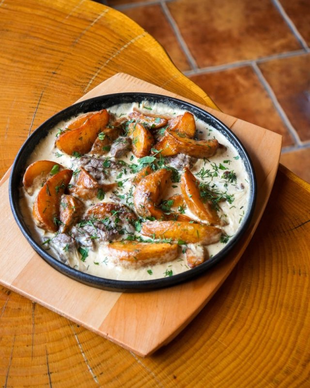 Жаркое в сливках