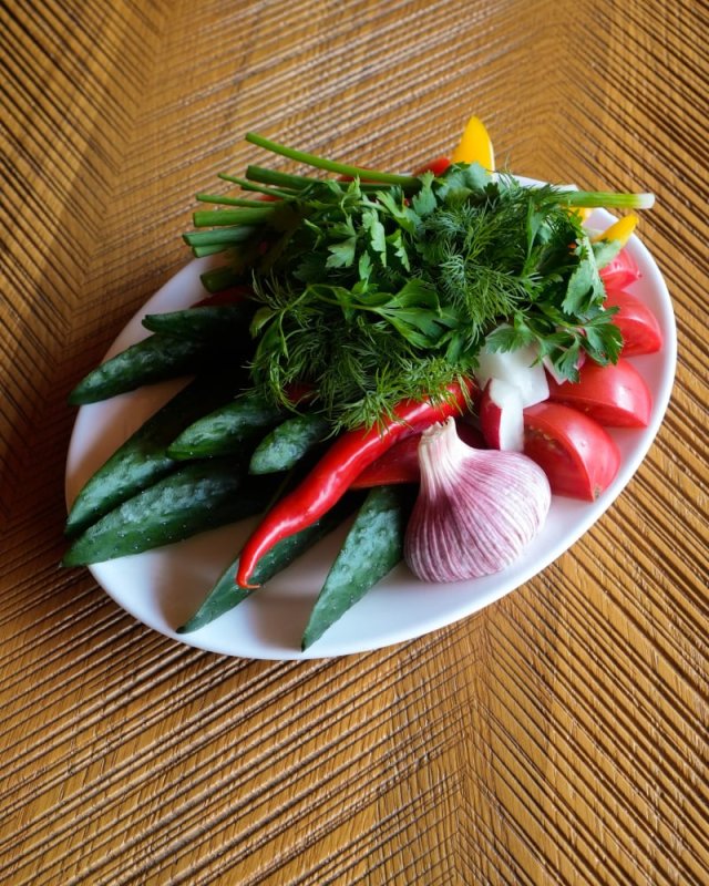 Овощи и зелень