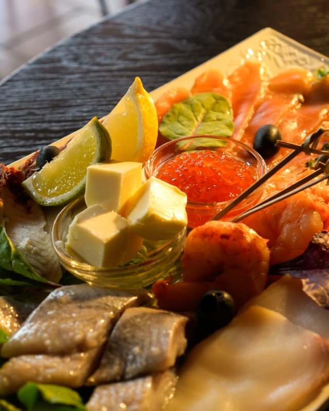 Рыбная тарелка