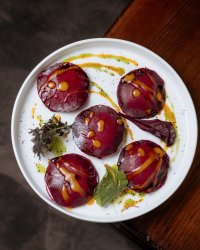 Равиоли из свеклы