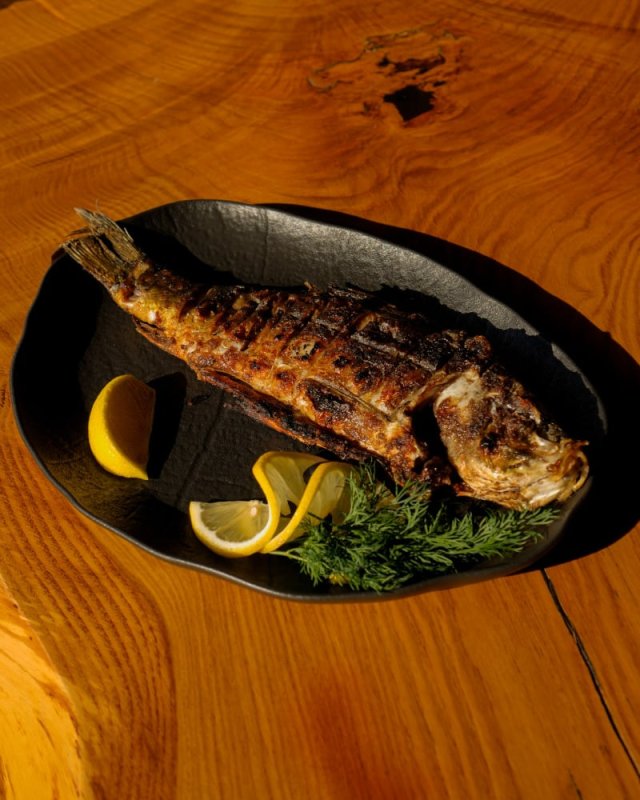 Карп на углях