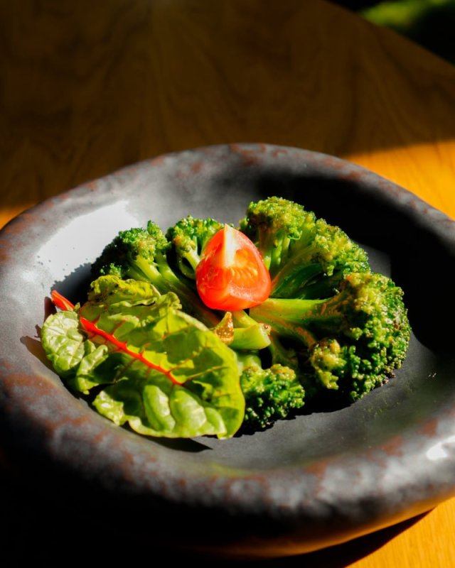 Брокколи на гриле