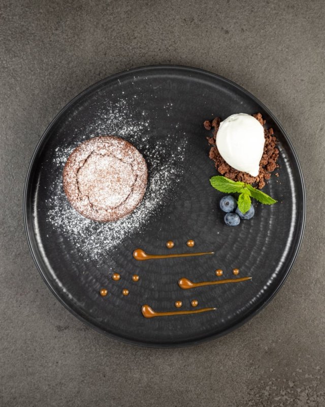 Шоколадный фондан