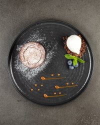 Шоколадный фондан