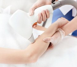 Подмышки, руки до локтя, тотальное бикини, бл живота, бёдра/голени