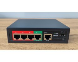Коммутатор POE SMR-H-4-1U