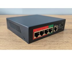 Коммутатор POE SMR-H-4-1U