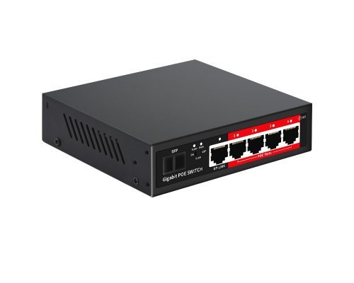Коммутатор POE SMR-4-1G1S-CM