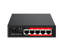Коммутатор POE SMR-4-1G1S-CM