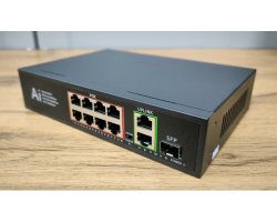 Коммутатор POE SMR-POE-8-2-250-GIGA-SFP