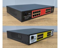 Коммутатор POE SMR-H-16PG-2G1S