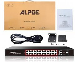 Коммутатор POE SMR-24-2G-2S-250-AI