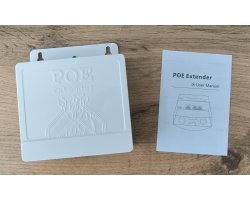 Удлинитель и разветвитель во влагозащитном корпусе POE SMR-POE-EXT12-250-WP