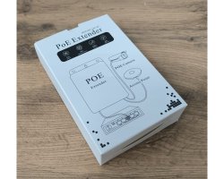 Удлинитель и разветвитель во влагозащитном корпусе POE SMR-POE-EXT14-250-WP