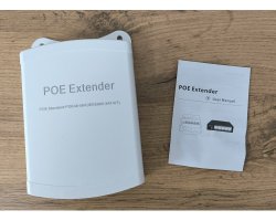 Удлинитель и разветвитель во влагозащитном корпусе POE SMR-POE-EXT14-250-WP