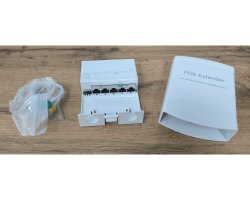 Удлинитель и разветвитель во влагозащитном корпусе POE SMR-POE-EXT14-250-WP